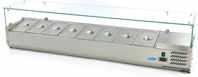 Countertop Prep Fridge - 180cm - Fits 8 x 1/3 GN