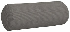 vidaXL Μαξιλάρια Στήριγμα 2 pcs Ανοιχτό γκρι Ø 25 x 70 cm