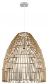 Κρεμαστό Φωτιστικό Οροφής Ε27 Rattan Φυσικό ALVA-60 Sunlight ALVA-60 Καφέ