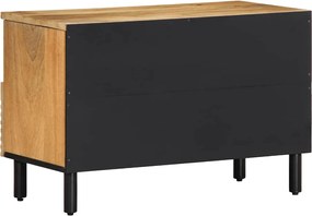 vidaXL Ντουλάπι τηλεόρασης καφέ 70x33x46 cm μασίφ ξύλο Mango