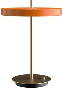 Φωτιστικό Επιτραπέζιο Asteria 2437 Φ31x41,5cm Dim Led 600lm 13W 3000K Orange-Brass Umage