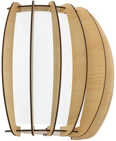 Φωτιστικό Τοίχου Stellato 1 95602 Honey Eglo Metal,Wood