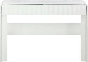 Κονσόλα Zeplen pakoworld λευκό mdf 110x38x75εκ