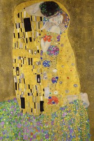 Αφίσα The Kiss (1908), Gustav Klimt