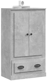 vidaXL Ντουλάπι Γκρι Σκυροδέματος 60x35,5x103,5 εκ. Επεξεργασμένο Ξύλο