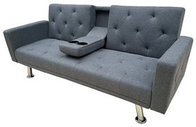 REST/ARMS GREY ΥΦΑΣΜΑ ΚΑΝΑΠΕΣ-ΚΡΕΒΑΤΙ 178X88εκ.
