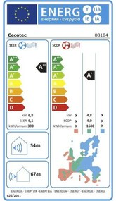 Κλιματιστικό DAITSU ELECTRIC DS18KTP6 Λευκό 5100 W 18083 fg/h