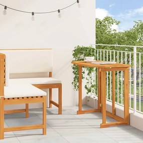 vidaXL Σετ Εξωτερικής Τραπεζαρίας 2 Τεμαχίων με Μαξιλάρια από Μασίφ Ξύλο Ακακίας