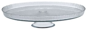 Πιατέλα Lutra Με Πόδι AD422 33cm Clear Espiel Glass
