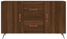 vidaXL Μπουφές Καφέ Δρυς 100 x 36 x 60 εκ. Επεξεργασμένο Ξύλο