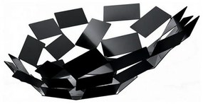 Φρουτιέρα La Stanza dello Scirocco MT03 B 41,6x37,5x15cm Μεταλλική Black Alessi Metal