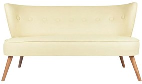 Καναπές Διθέσιος Bienville 558ZEN1201 141x73x77cm Cream