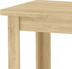 Τραπέζι Celeste pakoworld sonoma 100x60x73.5εκ