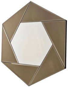 Καθρέπτης Τοίχου Status 552NOS2470 60x70cm Bronze Aberto Design Particle Board, Melamine