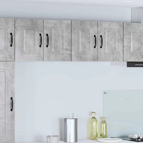 vidaXL Πάνελ πλυντηρίου πιάτων Kalmar 2 pcs Σκυρόδεμα Γκρι