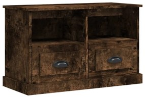vidaXL Έπιπλο Τηλεόρασης Καπνιστή Δρυς 80x35x50 εκ. Επεξ. Ξύλο