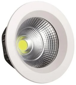 Χωνευτό Φωτιστικό LED Φ23 55W 4000K Αλουμίνιο Λευκό 145-68206 Eurolamp-145-68206-Λευκό 145-68206