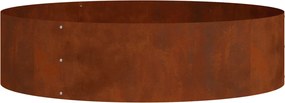 vidaXL Δακτύλιος γλάστρας 5 τμχ. Σκ rusty 80 x 80 x 20 cm