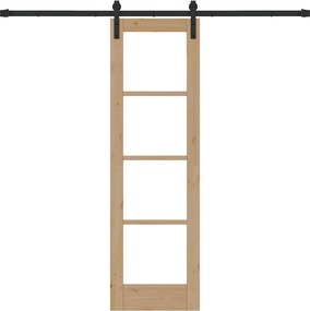 vidaXL Συρόμενη Πόρτα ORKDAL Φυσικό 61 x 198,5 εκ.