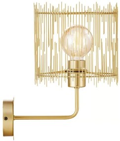 Απλίκα Φωτιστικό Τοίχου IP20 Elvis Nordlux-2212281008-Χρυσό 2212281008