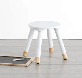 Παιδικό Σκαμπό (Φ24x26) A-S Sweet White 127143B