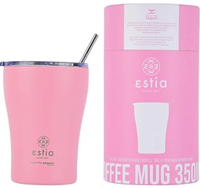 Ποτήρι Θερμός 350ml Estia Save The Aegean Blossom Rose 01-12472
