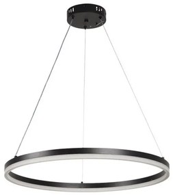 Κρεμαστό Φωτιστικό Οροφής LED 45W IP20 3CCT Inlight-6095-C-Black-Μαύρο 6095-C-Black