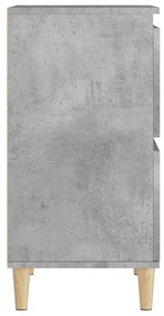 vidaXL Ντουλάπι Γκρι Σκυροδέματος 60x35x70 εκ. Επεξεργασμένο Ξύλο