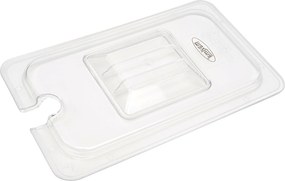 Gastronorm Lid - 1/6 GN - Polycarbonate - with Recess