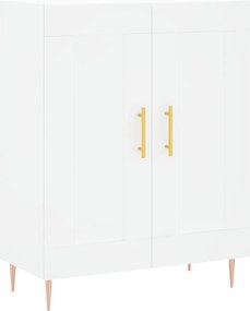 vidaXL Ντουλάπι Λευκό 69,5x34x180 εκ. από Επεξεργασμένο Ξύλο