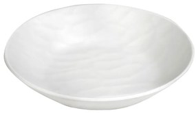 WHITE ΠΙΑΤΟ ΒΑΘΥ ΣΤΡΟΓΓ. 19ΕΚ WAVY MATTE ΜΕΛΑΜΙΝΗΣ MLW393K72-6