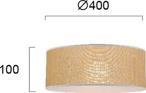 Φωτιστικό Πλαφονιέρα Viokef Amanda 4278500