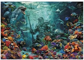 Παζλ Educa Poseidon in a Coral Reef 1000 Τεμάχια