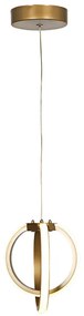Φωτιστικό Οροφής LED Step Dimmable Heronia Venus/20 01-0410 Gold Mat