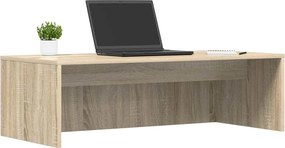 vidaXL Επιτοίχιο γραφείο Επιτοίχιο Δρύς Sonoma 100 x 45 x 30 εκ
