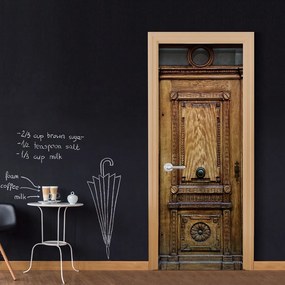 Φωτοταπετσαρία με μεσαιωνική μυστηριώδη πόρτα εισόδου - 90x210