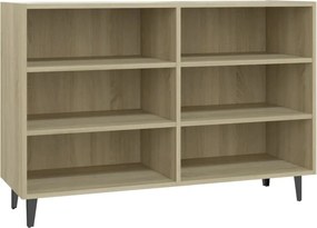 vidaXL Ραφιέρα Sonoma Δρυς 103,5 x 35 x 70 εκ. από Επεξεργ. Ξύλο