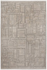 Χαλί Germaine JH01A Cream-Grey Βιοκαρπέτ 160X230cm