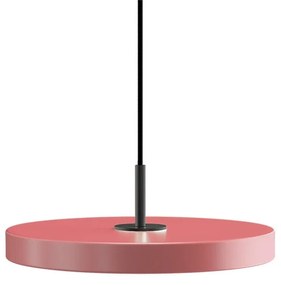 Φωτιστικό Οροφής Asteria Mini Black 2432C4175 Φ31x3.3cm Led 900lm 14W 3000k Nuance Rose Umage