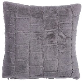 Γούνινο Διακοσμητικό Μαξιλάρι (45x45) Nef-Nef Homeware Elements Barlow Grey