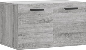 vidaXL Ντουλάπι Τοίχου Γκρι Sonoma 60x36,5x35 εκ. Επεξεργασμένο Ξύλο