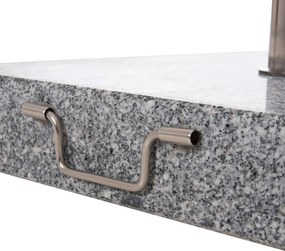 ΒΑΣΗ ΟΜΠΡΕΛΑΣ ΓΡΑΝΙΤΗ 60KG ΜΕ ΧΕΡΟΥΛΙ &amp; ΡΟΔΕΣ HM6565--ΣΩΛΗΝΑΣ ΔΙΑΜΕΤΡΟΥ Φ58