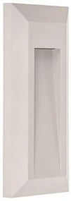 Απλίκα Φωτιστικό Τοίχου 1W 80X200X27MM 3000k IP65 Eurolamp-145-52058-Λευκό 145-52058