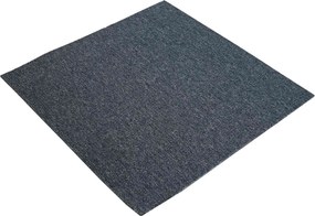 vidaXL Πλακάκι Χαλιού Μπλε Γκρι 50 x 50 cm 4 pcs