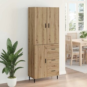 vidaXL Highboard 2 τμχ. Artisan Oak 69,5 x 34 x 180 εκ.