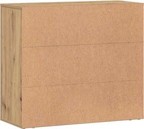 vidaXL Ντουλάπι Artisian Δρυς 80x33x70 εκ. από Επεξεργασμένο Ξύλο