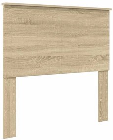 vidaXL Κεφαλάρι με κεφαλάρι Δρύς Sonoma 100 cm Επεξεργασμένο ξύλο