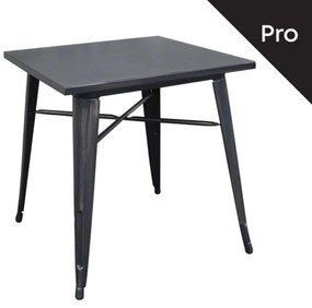 Τραπέζι RELIX  70x70 Μεταλ. Antique Black