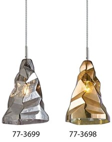 Φωτιστικό Οροφής 77-3699 SE4312-01 SM Luigi Smoky Glass Homelighting Glass