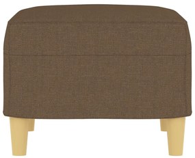 vidaXL Υποπόδιο Καφέ60x50x41 εκ. Υφασμάτινο